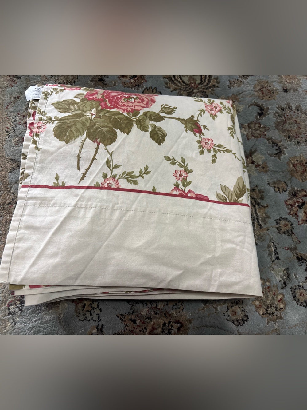 Vintage Westpoint Steven’s King Flat Sheet